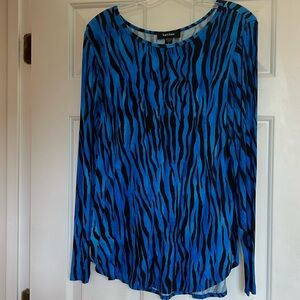 Animal print tee